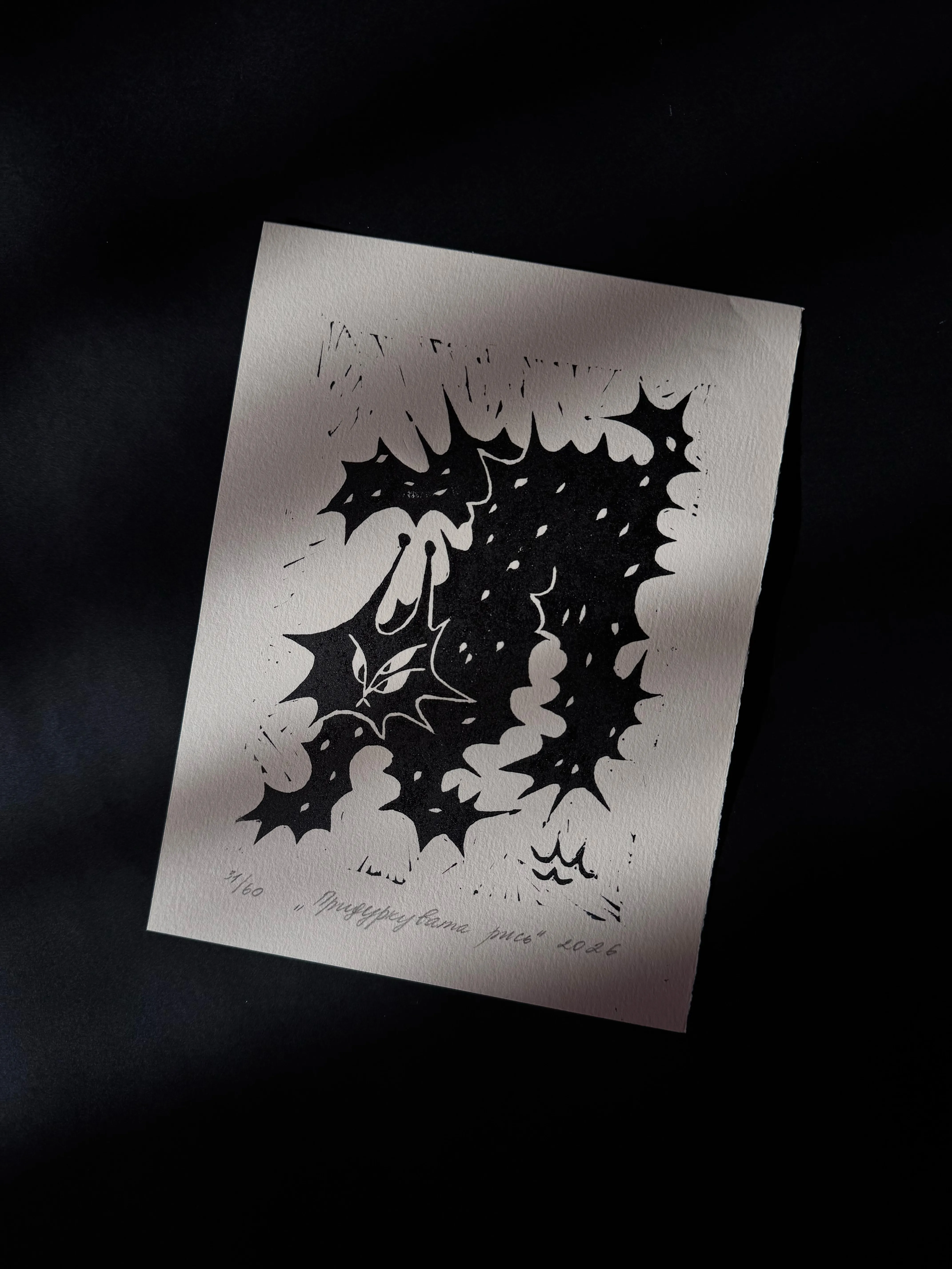 Зображення "придуркувата рись" від Марта Лешак, розмір: 15x20, матеріали: папір, фарба, медіум: Графіка, місто: Львів, ціна: ₴1000 Фото 4 з 5.