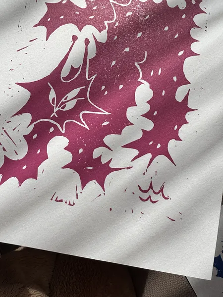 Зображення "придуркувата рись" від Марта Лешак, розмір: 15x20, матеріали: папір, фарба, медіум: Графіка, місто: Львів, ціна: ₴1000 Фото 3 з 5.