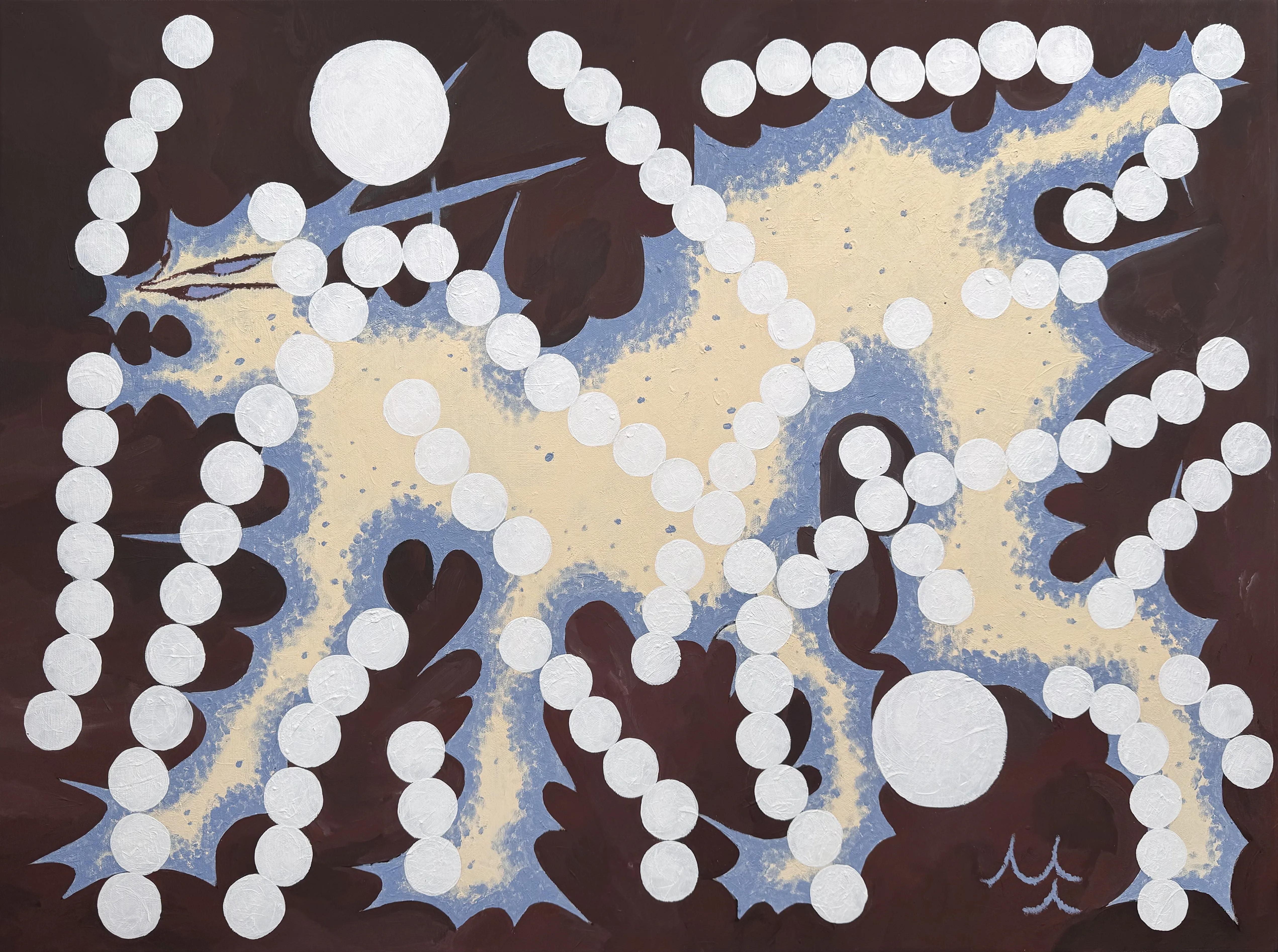 Зображення "Сніговий капрись" від Марта Лешак, розмір: 90x65cm, медіум: Живопис, ціна: $400 Фото 2 з 4.