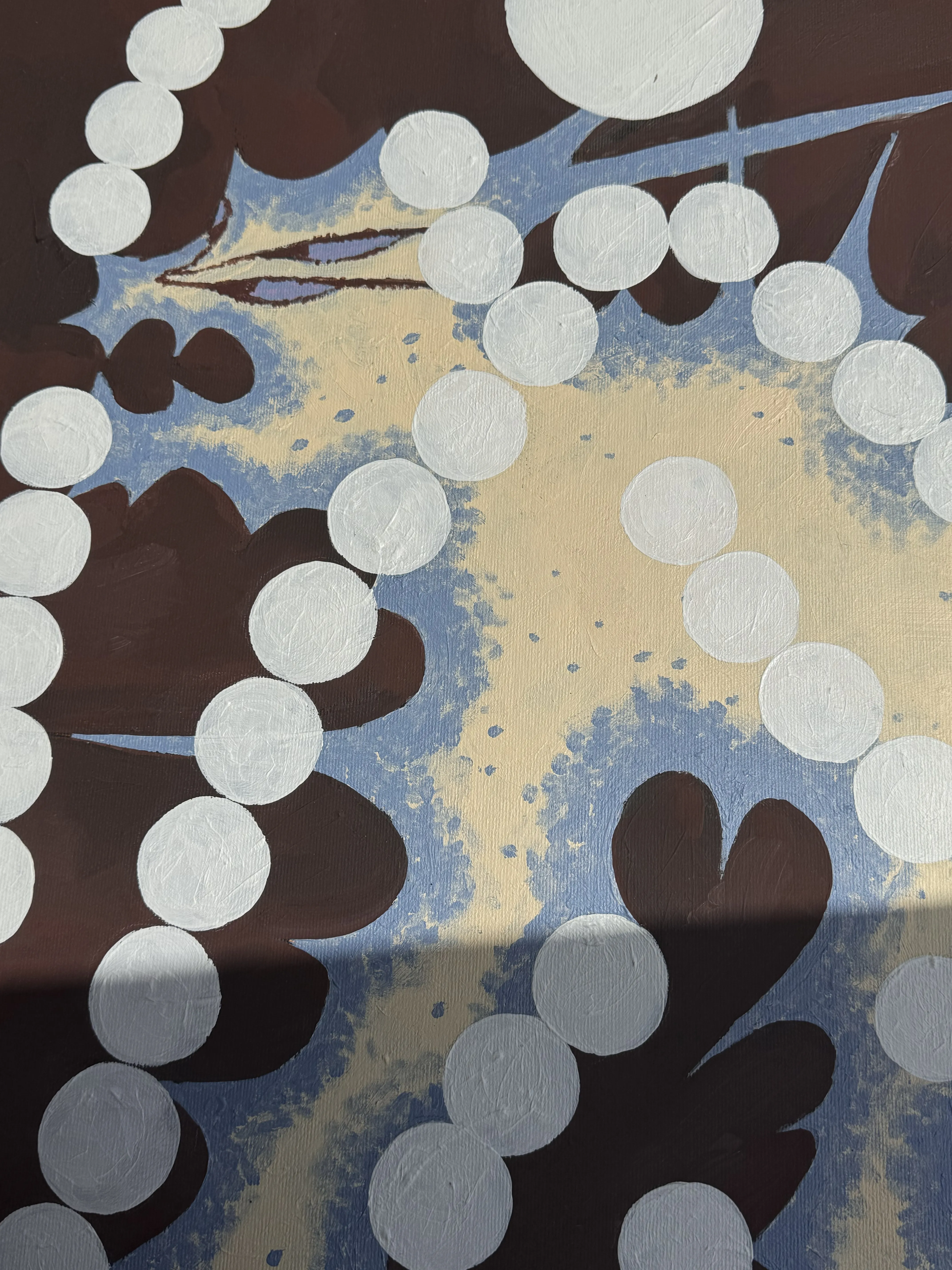 Зображення "Сніговий капрись" від Марта Лешак, розмір: 90x65cm, медіум: Живопис, ціна: $400 Фото 4 з 4.