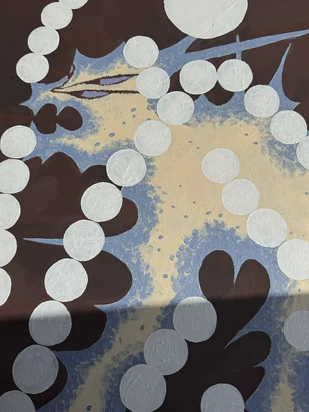 Зображення "Сніговий капрись" від Марта Лешак, розмір: 90x65cm, медіум: Живопис, ціна: $400 Фото 4 з 4.