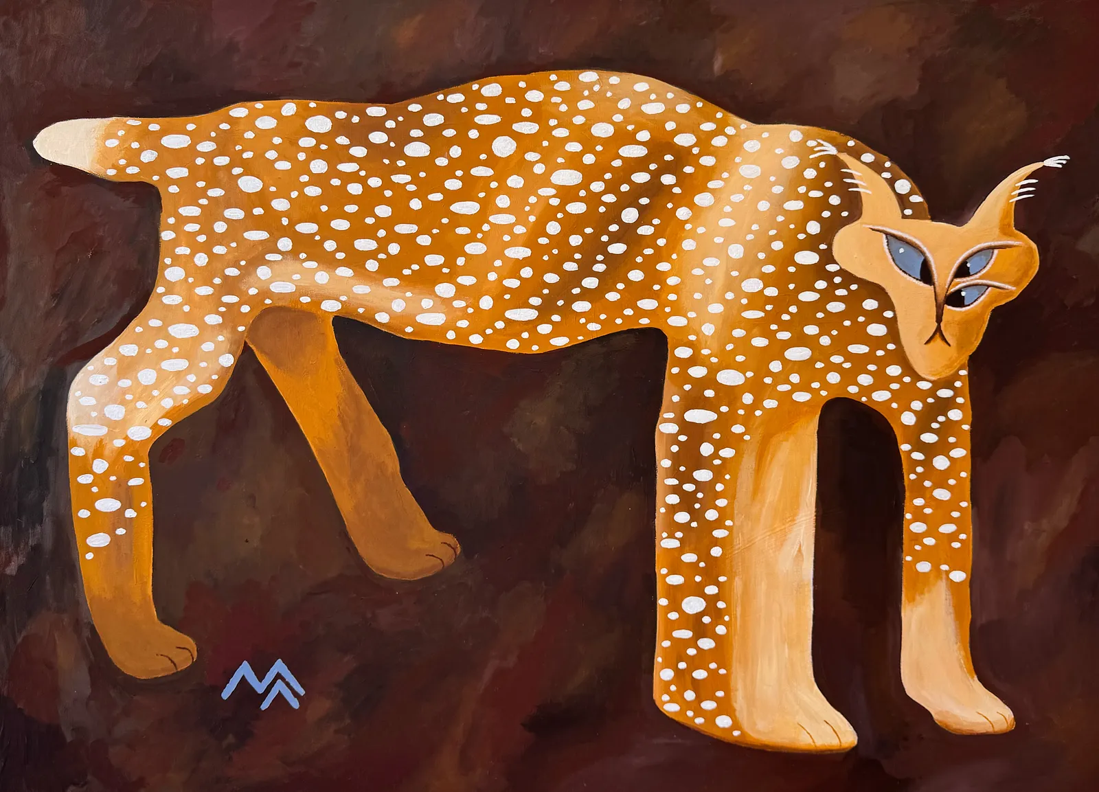 Зображення "рисючіно" від Марта Лешак, розмір: 140x100cm, матеріали: акрил, полотно, медіум: Живопис, місто: львів, ціна: $650 Фото 1 з 6.