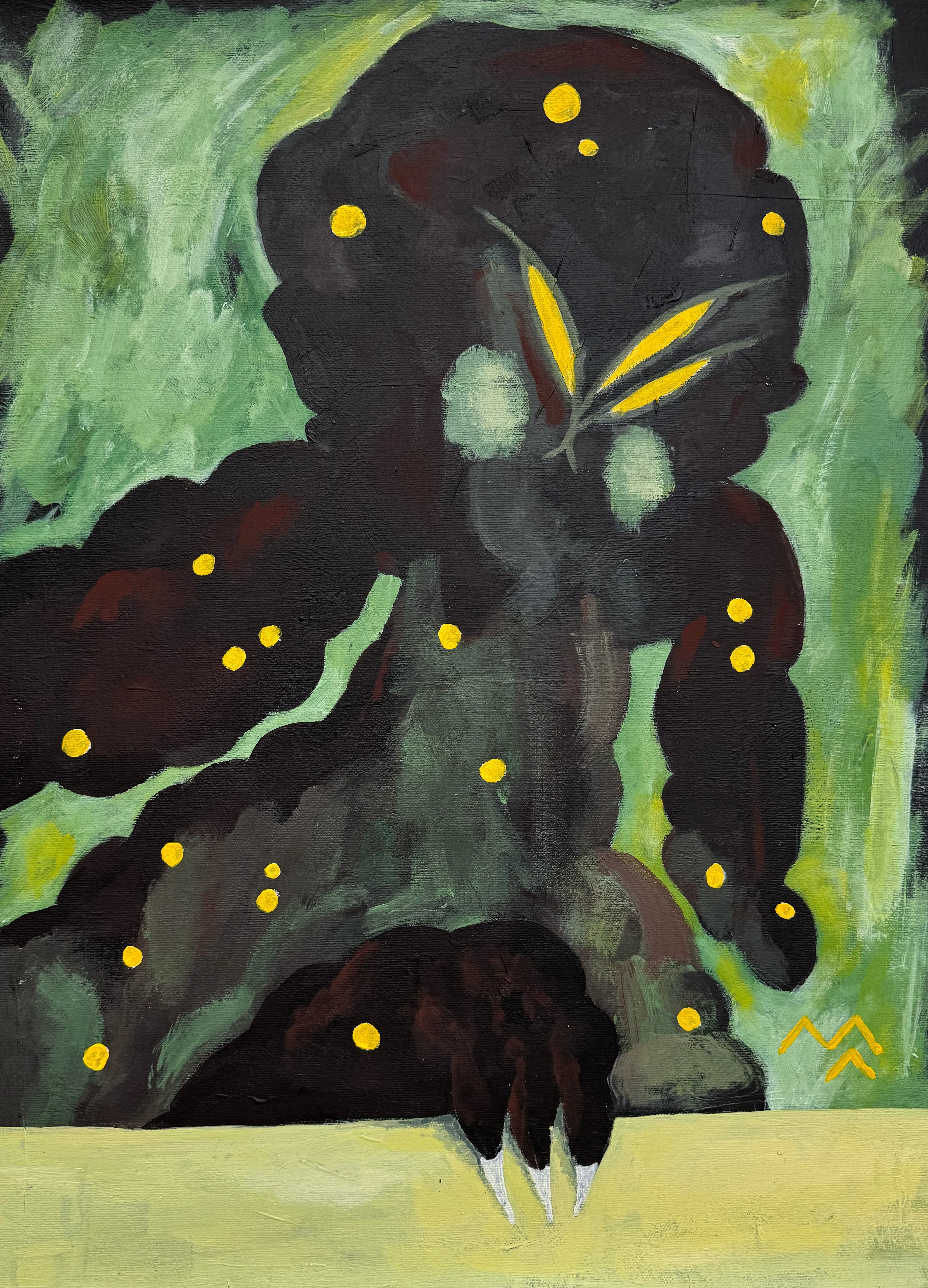 Зображення "пудель" від Марта Лешак, розмір: 40x55cm, матеріали: акрил, полотно, медіум: Живопис, місто: lviv, ціна: $180 Фото 1 з 4.