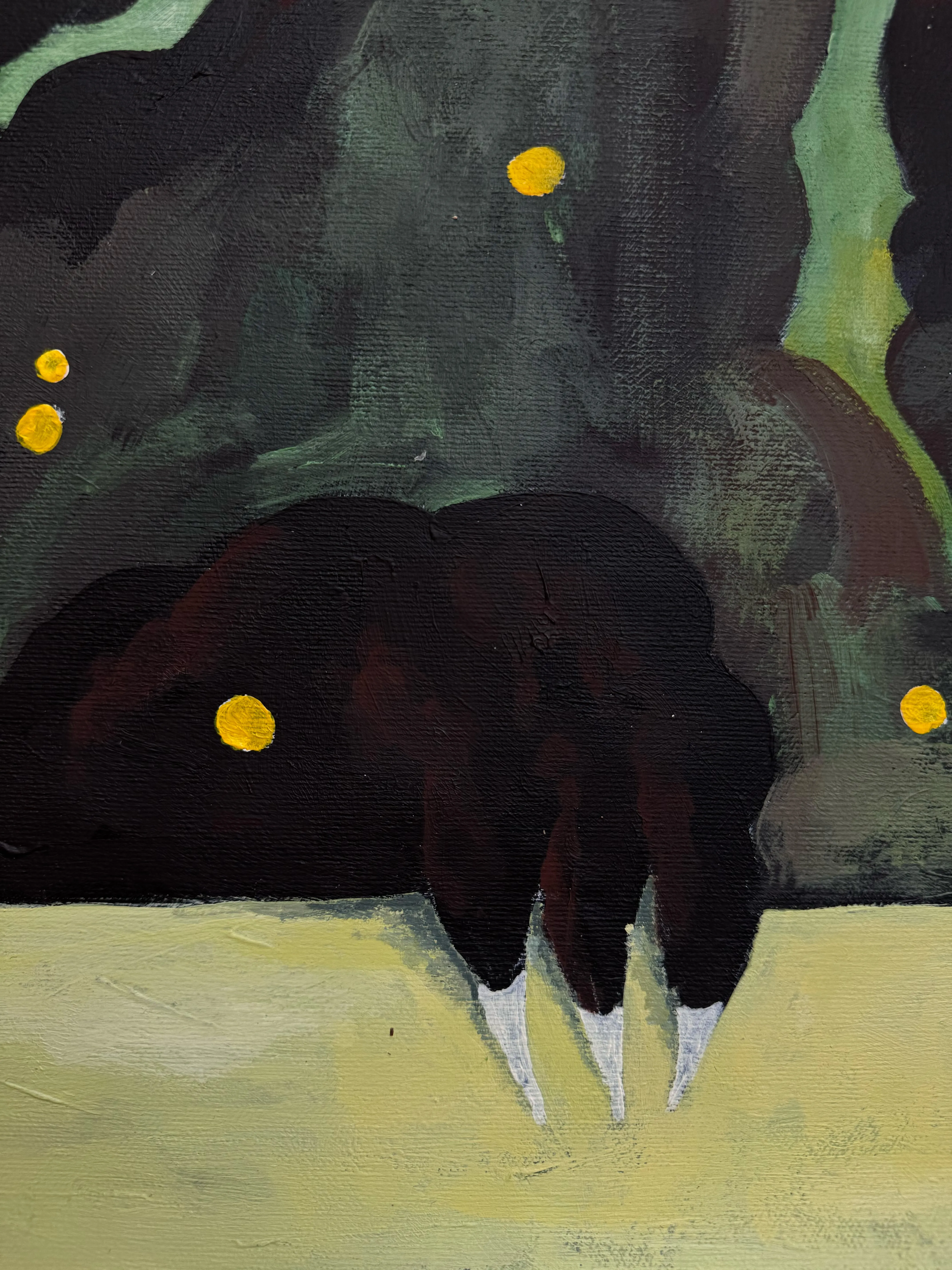 Зображення "пудель" від Марта Лешак, розмір: 40x55cm, матеріали: акрил, полотно, медіум: Живопис, місто: lviv, ціна: $180 Фото 3 з 4.