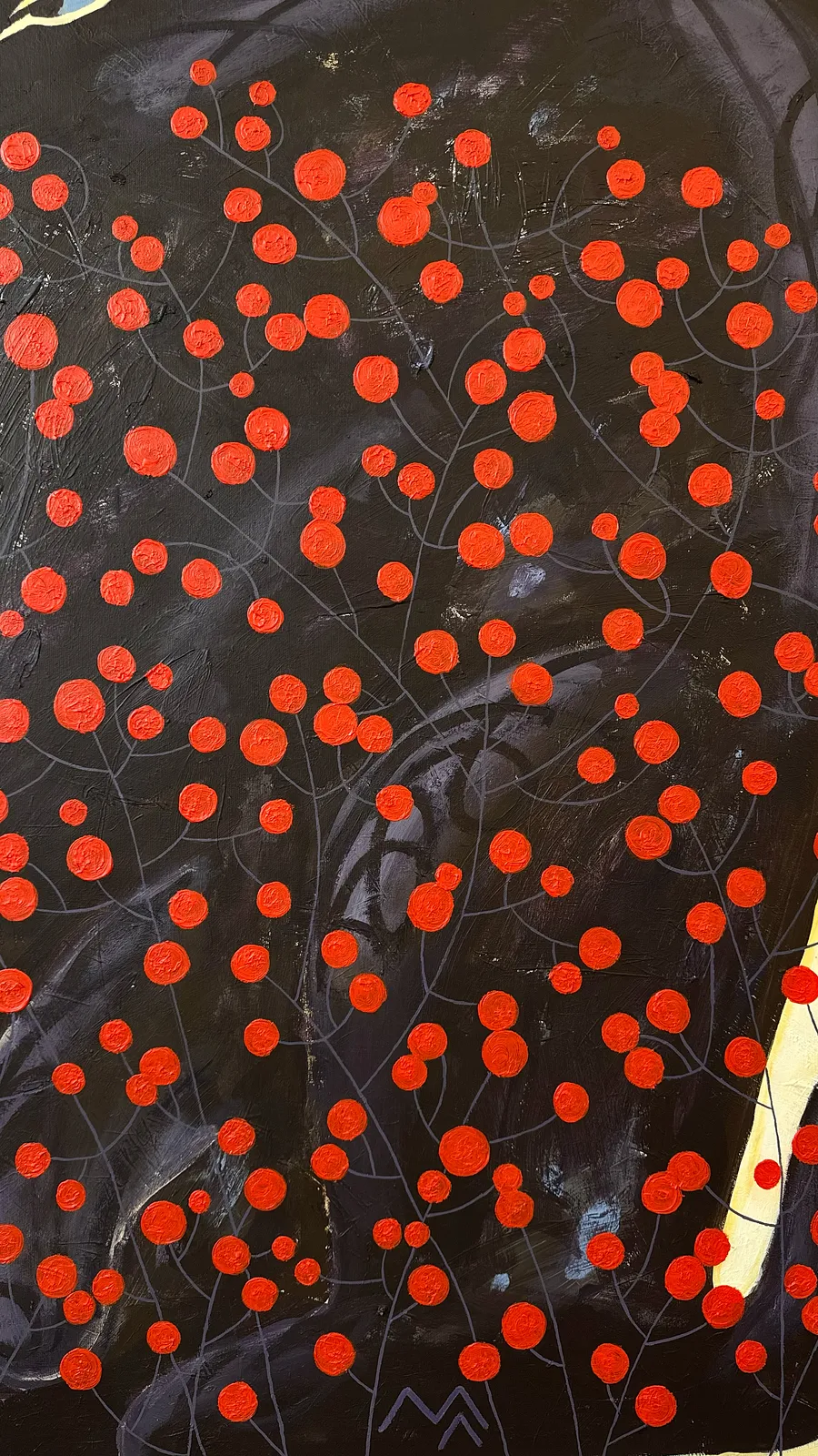 Зображення "ґоґорись" від Марта Лешак, розмір: 90x130cm, матеріали: акрил, полотно, медіум: Живопис, місто: Львів, ціна: $700 Фото 3 з 6.