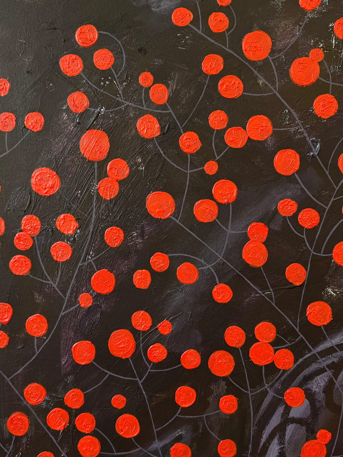 Зображення "ґоґорись" від Марта Лешак, розмір: 90x130cm, матеріали: акрил, полотно, медіум: Живопис, місто: Львів, ціна: $700 Фото 5 з 6.