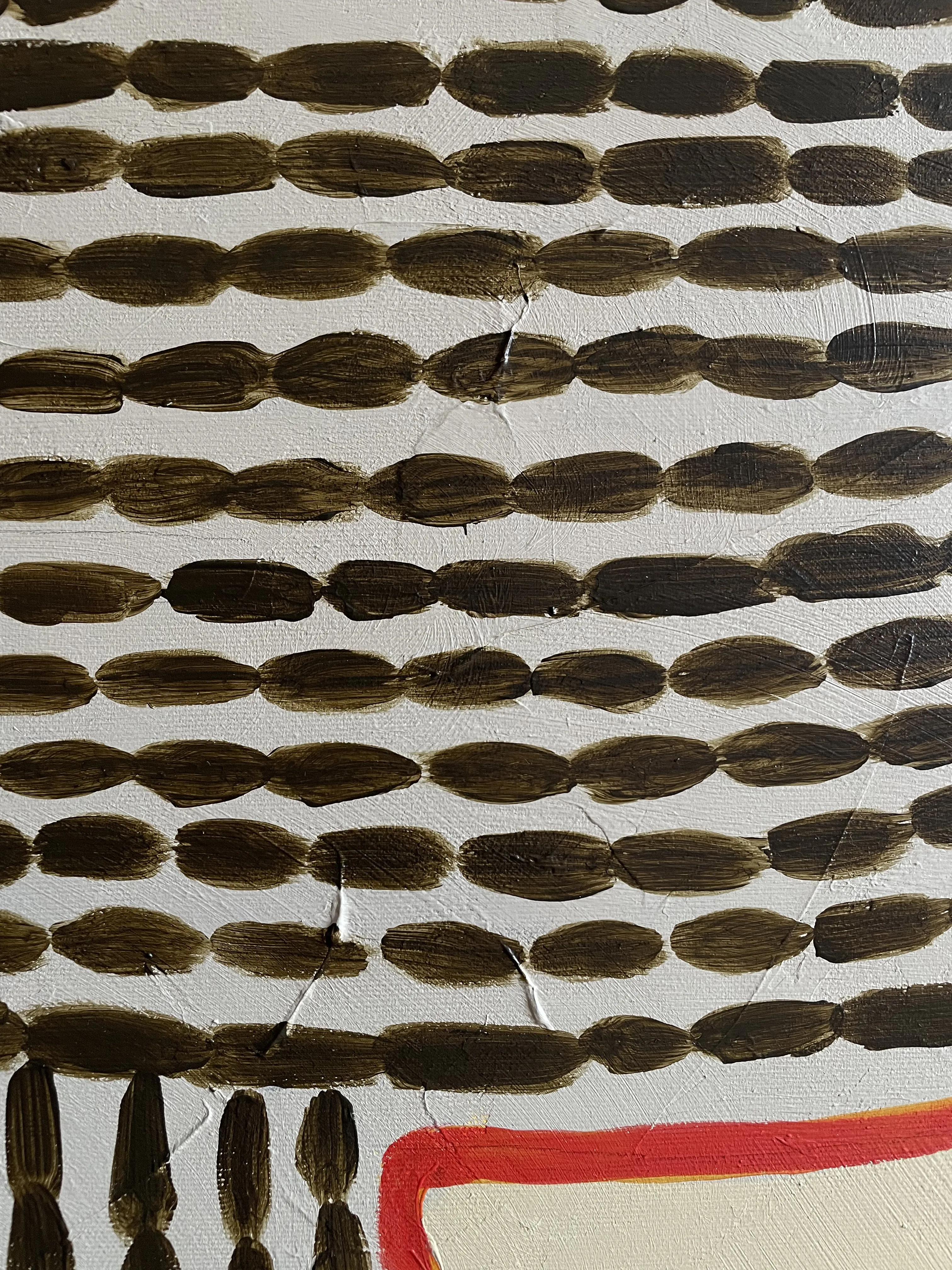 Image of Untitled by Martа Leshak, size: 95x90, Paintings medium, priced at $450 Photo 5 of 6.