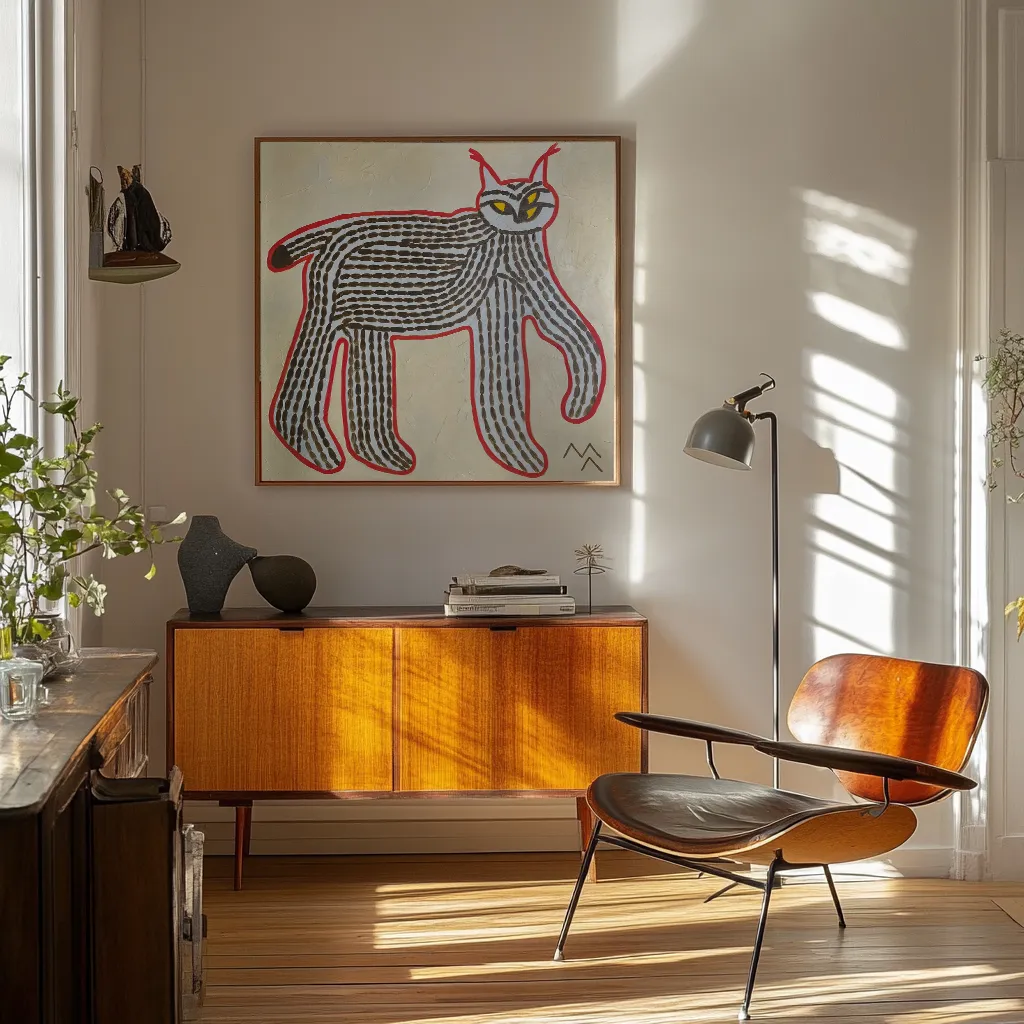 Image of Untitled by Martа Leshak, size: 95x90, Paintings medium, priced at $450 Photo 6 of 6.