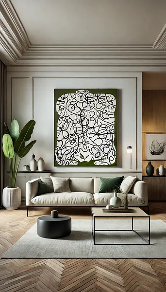 Зображення "Кучерява рись" від Марта Лешак, розмір: 135x100cm, матеріали: акрил, полотно, медіум: Живопис, місто: Львів Фото 2 з 8.