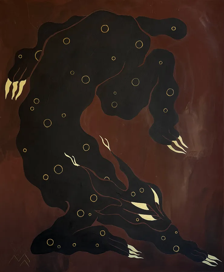 Image of Untitled by Martа Leshak, size: 90x75, Paintings medium Photo 1 of 4.