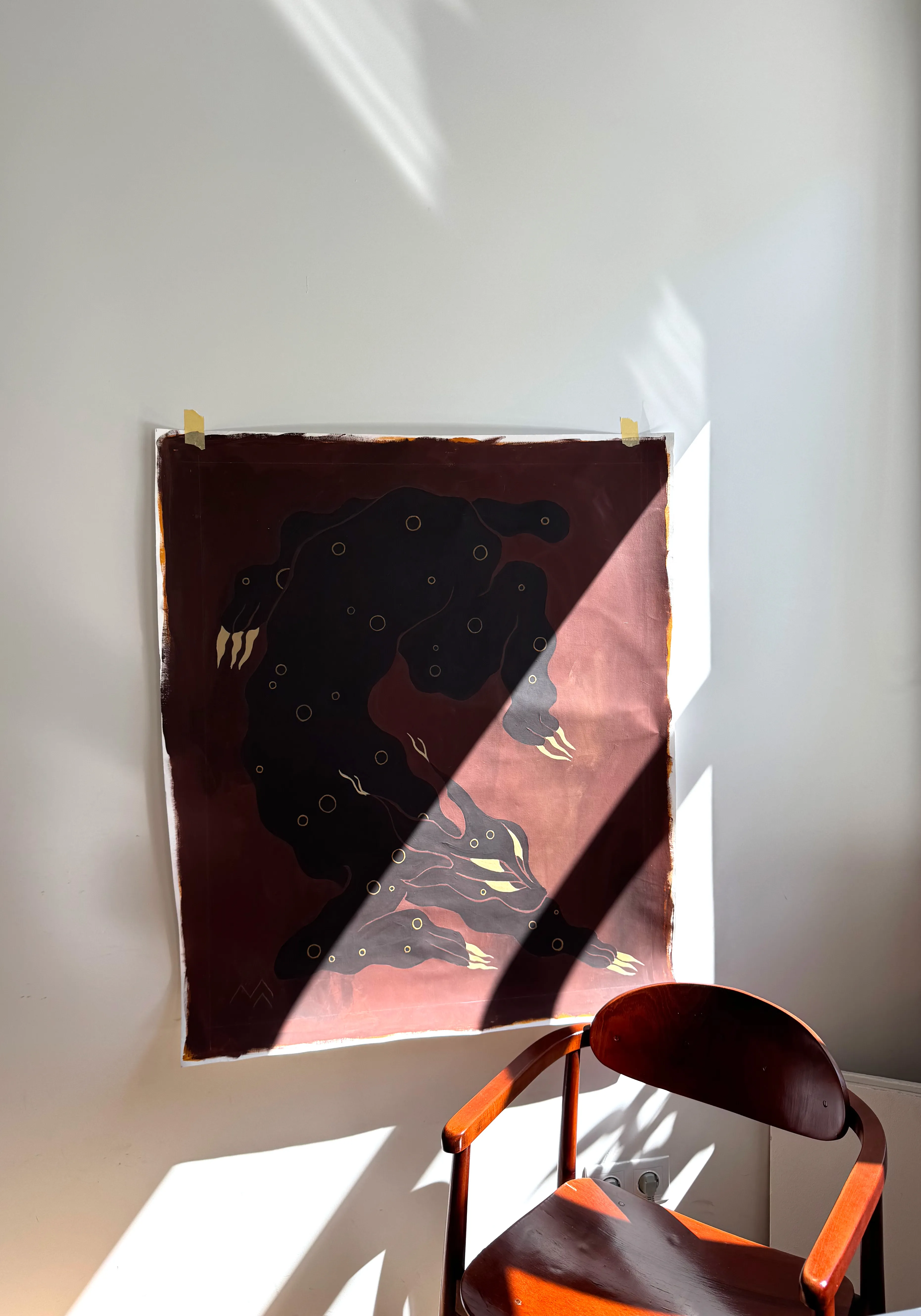 Image of Untitled by Martа Leshak, size: 90x75, Paintings medium Photo 4 of 4.